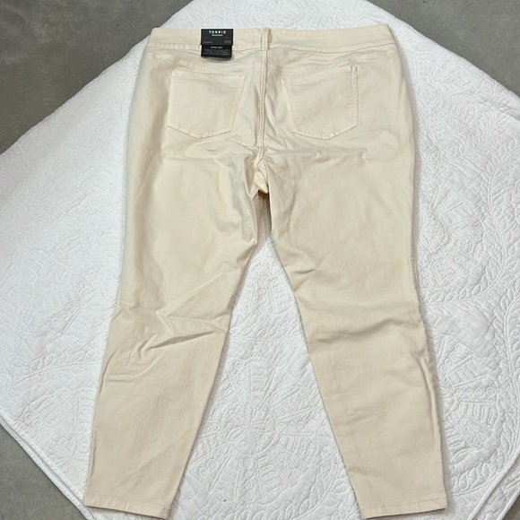 NWT Cream Jeggings - Picture 3 of 4